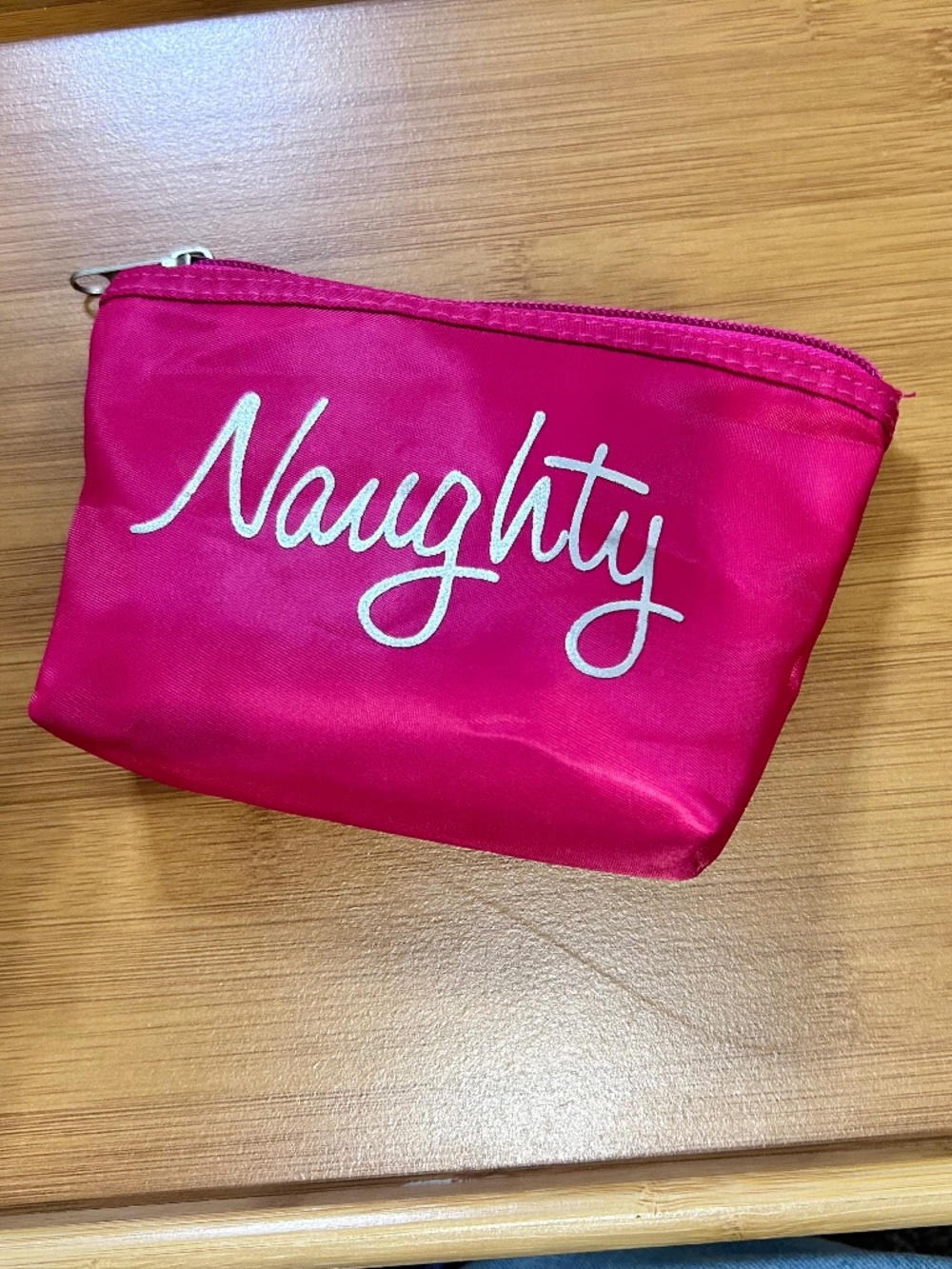 Naughty and Nice Mini Makeup Bag
